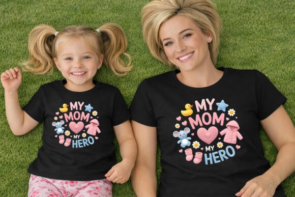 Download My Mom My Hero Cute Baby Design - Baby Collection