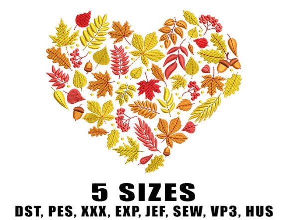 Download Floral Heart Embroidery Design - Floral heart embroidery Collection